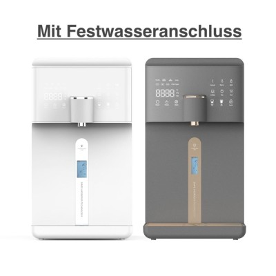 AURA W23 | Auftisch-Umkehrosmoseanlage mit Wasserstoff-Ionisator und Heißwasserfunktion AURA W23 | Auftisch-Umkehrosmoseanlage mit Wasserstoff-Ionisator und Heißwasserfunktion
